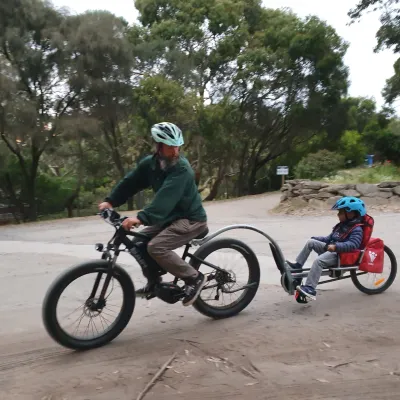 a man riding on the back of a motorcycle